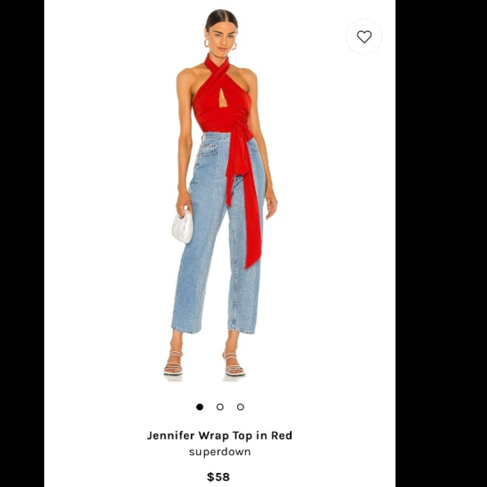 Revolve Jennifer Wrap Top